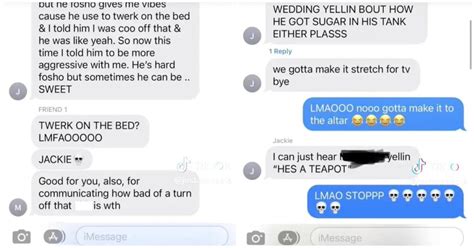 jackie from love is blind leaked texts|Jackie Love Is Blind Text Messages — Here Are the。